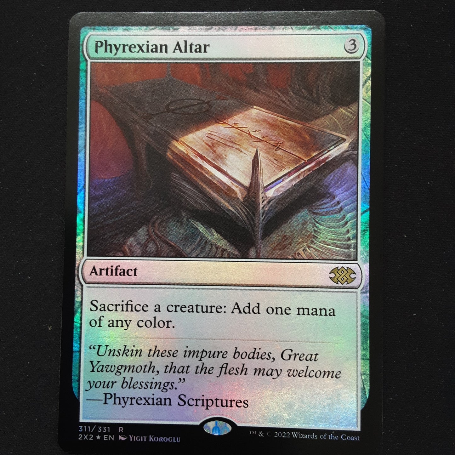 Phyrexian altar (2xm) foil