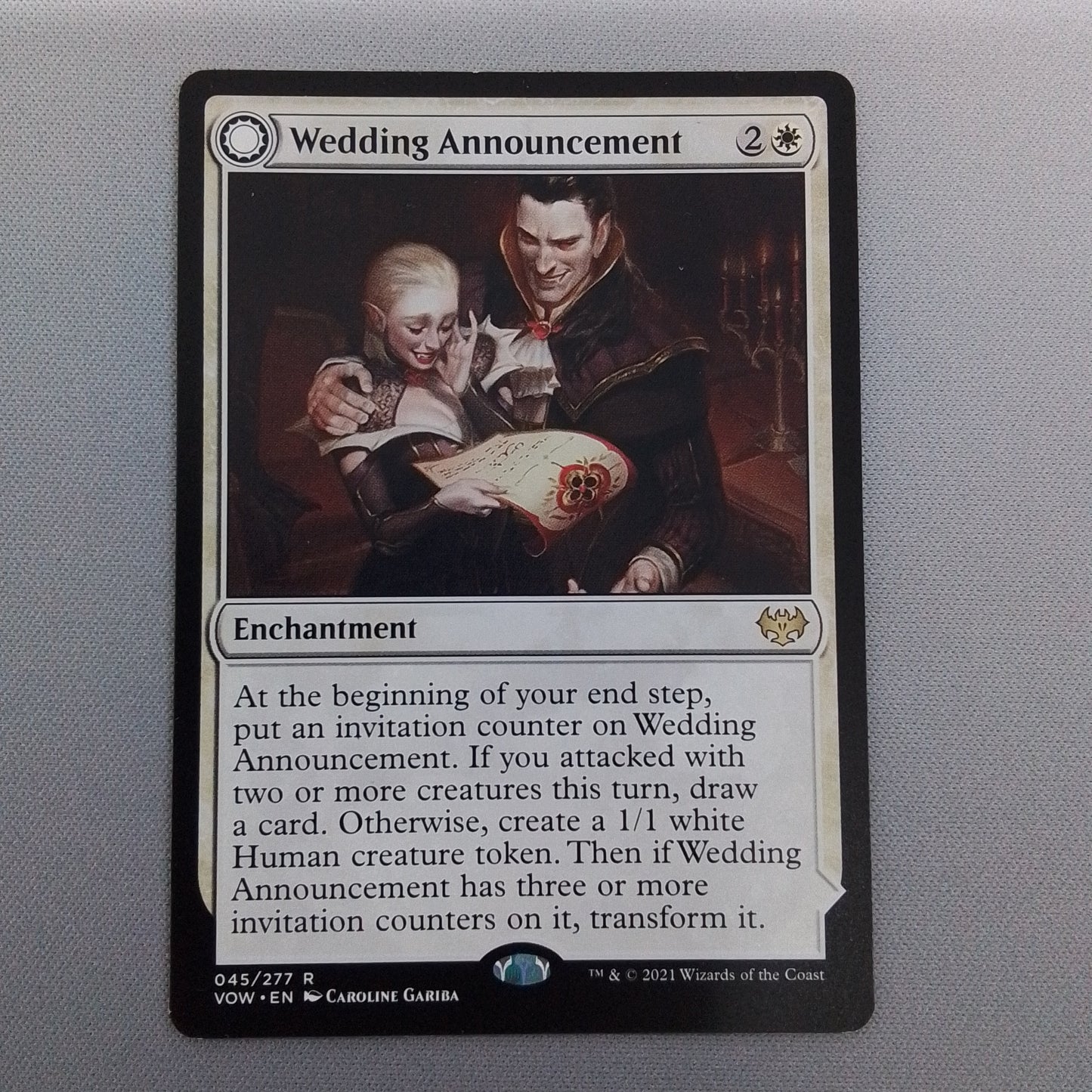 Wedding Announcement (VOW)