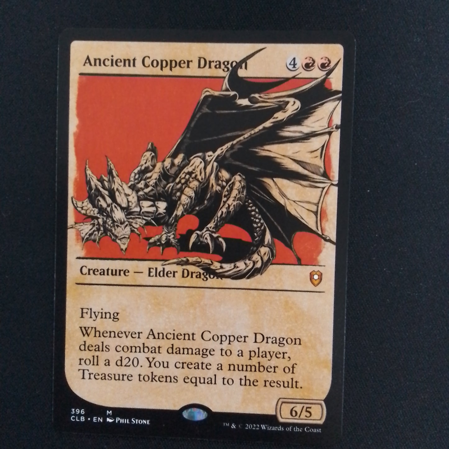 Ancient Copper Dragon alt Art (dndBG)