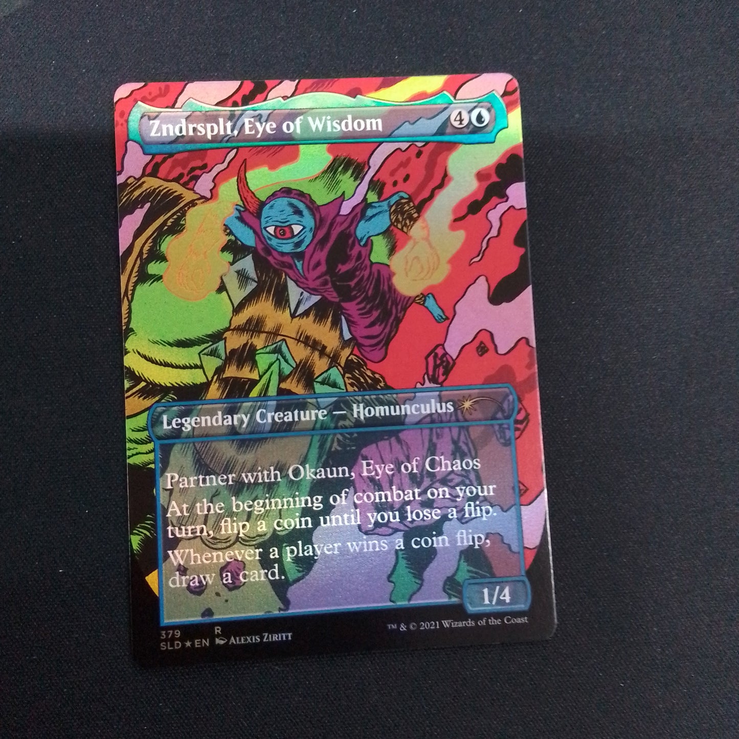 Zndrsplt, Eye of Wisdom Foil - Secret Lair
