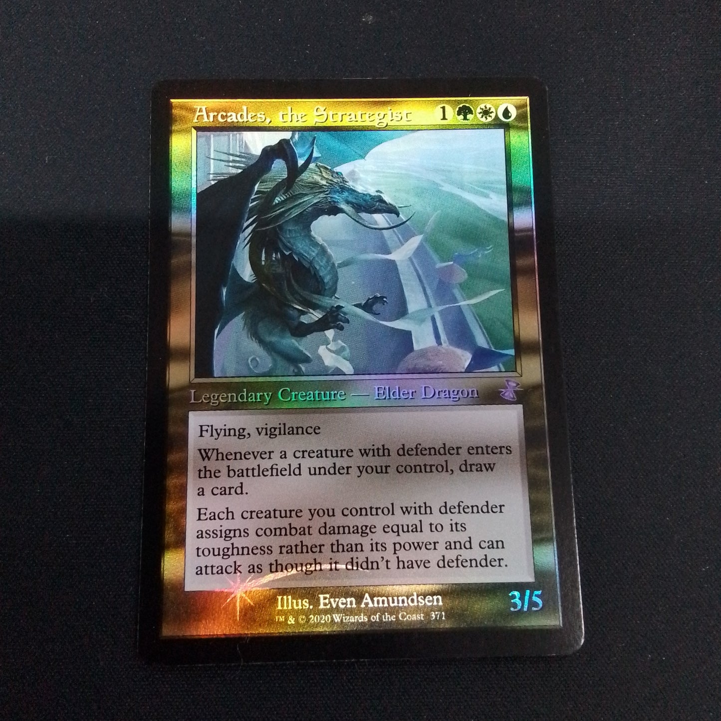 Arcades, the Strategist - Old Border Foil