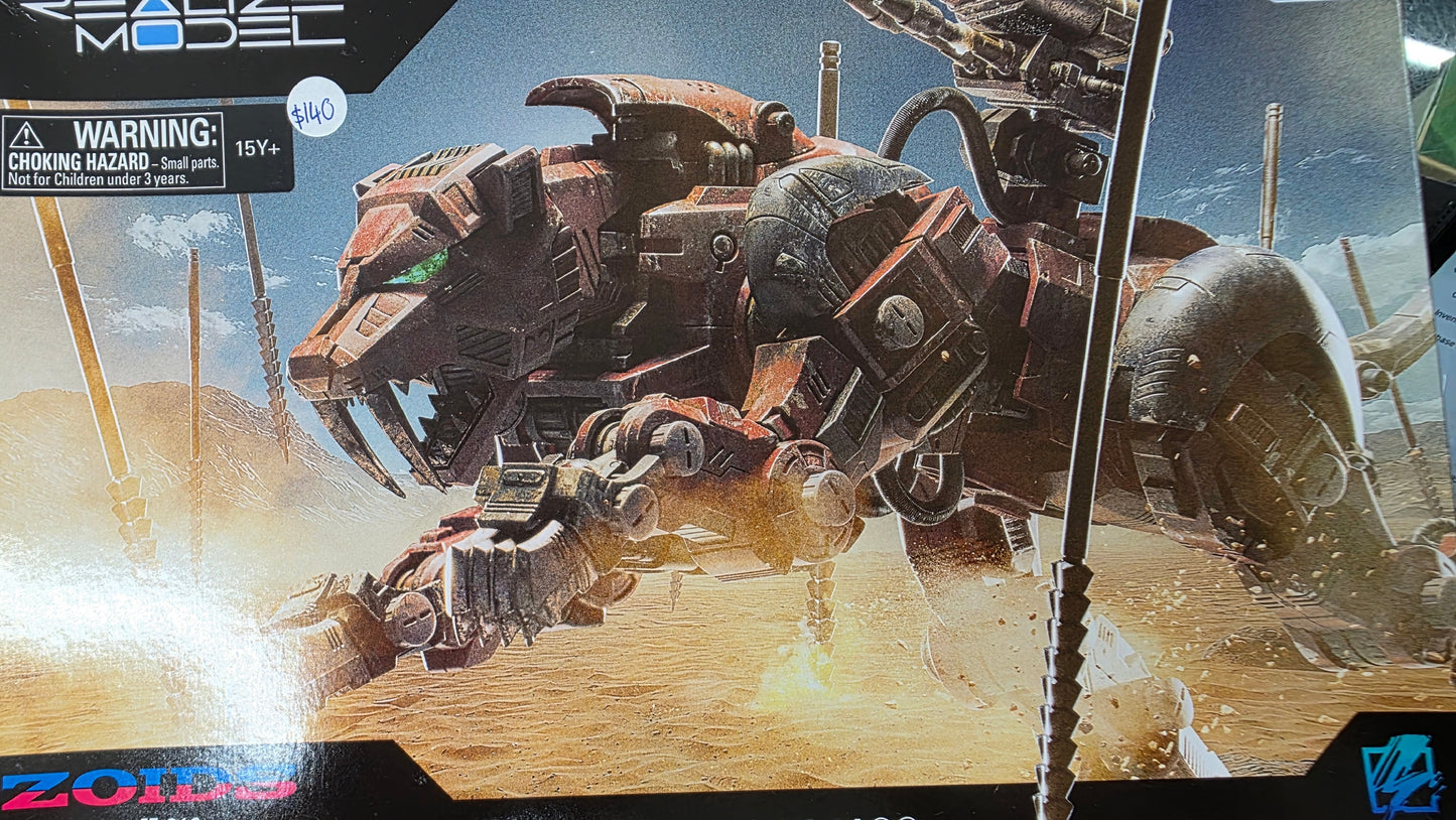 Zoids Realize Model Rmz-015 Saber Tiger Raven Special