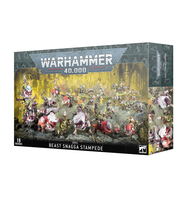 Warhammer 40k Orks: Beast Snagga Stampede