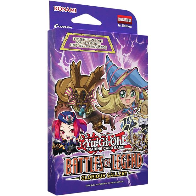 Yu-Gi-Oh! Battles of Legend: Glorious Gallery 3-Pack Tuckbox