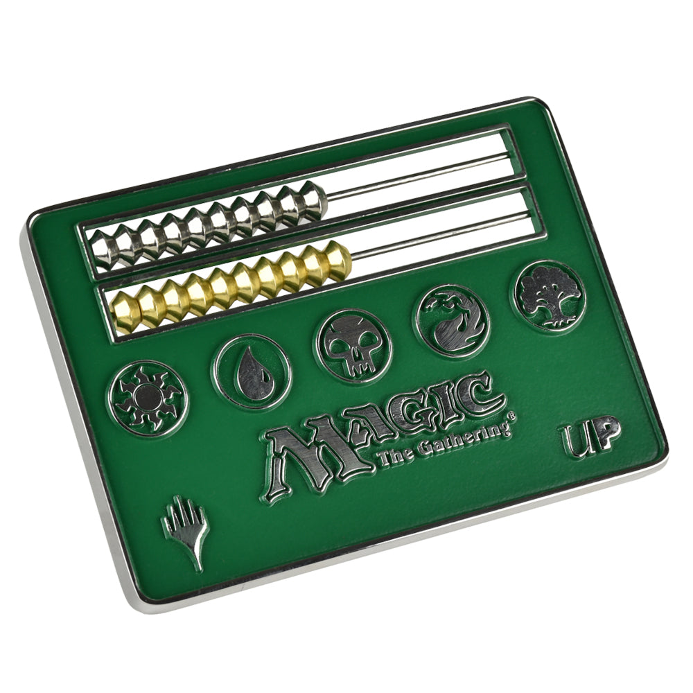 Ultra Pro Card Size Green Abacus Life Counter