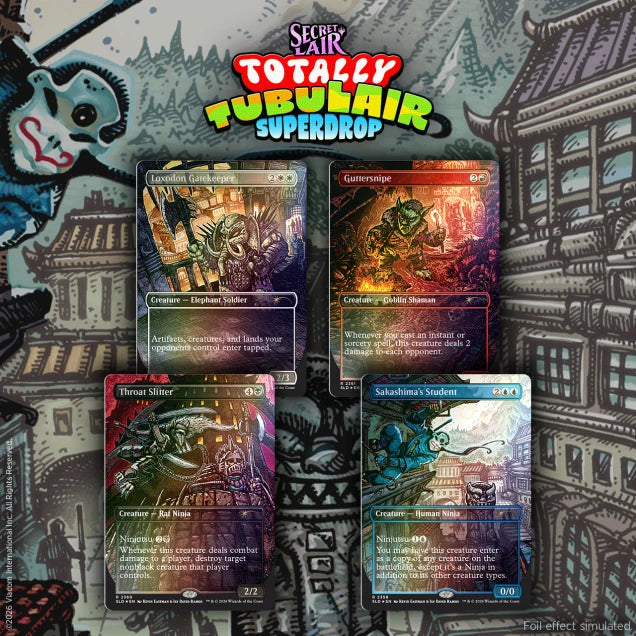 MTG Secret Lair: Featuring: Kevin Eastman (Colors) Foil Edition