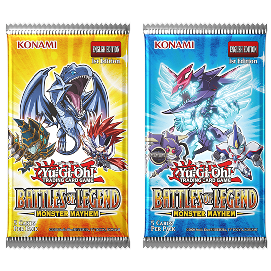 Yugioh - Battles of Legend: Monster Mayhem Booster Pack