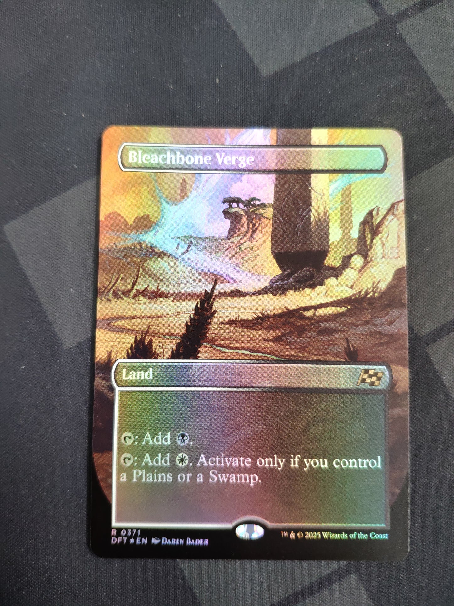 Bleachbone Verge (0371 - Borderless) (foil)