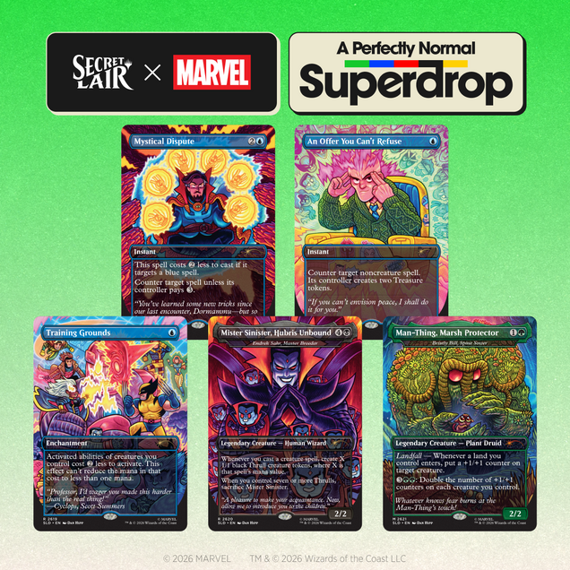 MTG Secret Lair: Secret Lair x Marvel: Dan Hipp Foil
