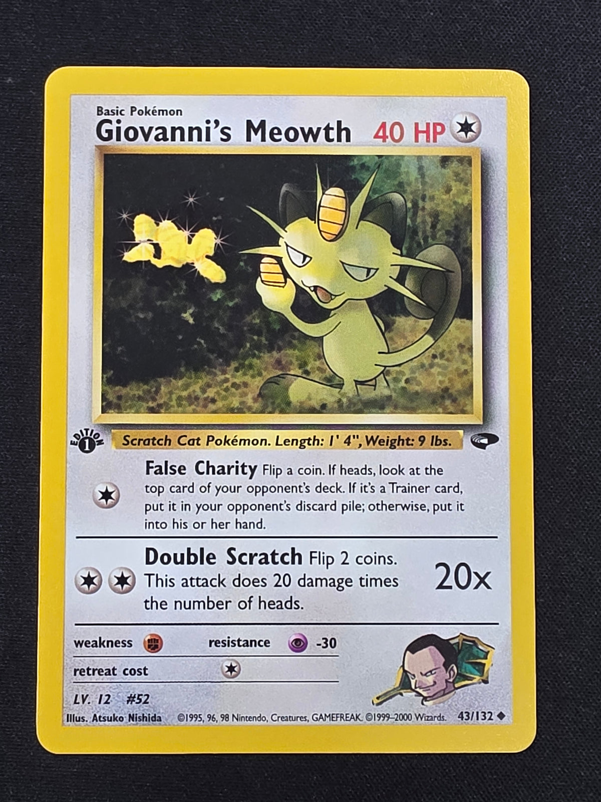 Giovanni's Meowth (43/132)