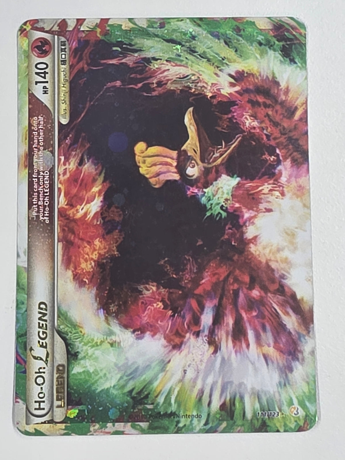 Ho-Oh Legend (111/123) damaged
