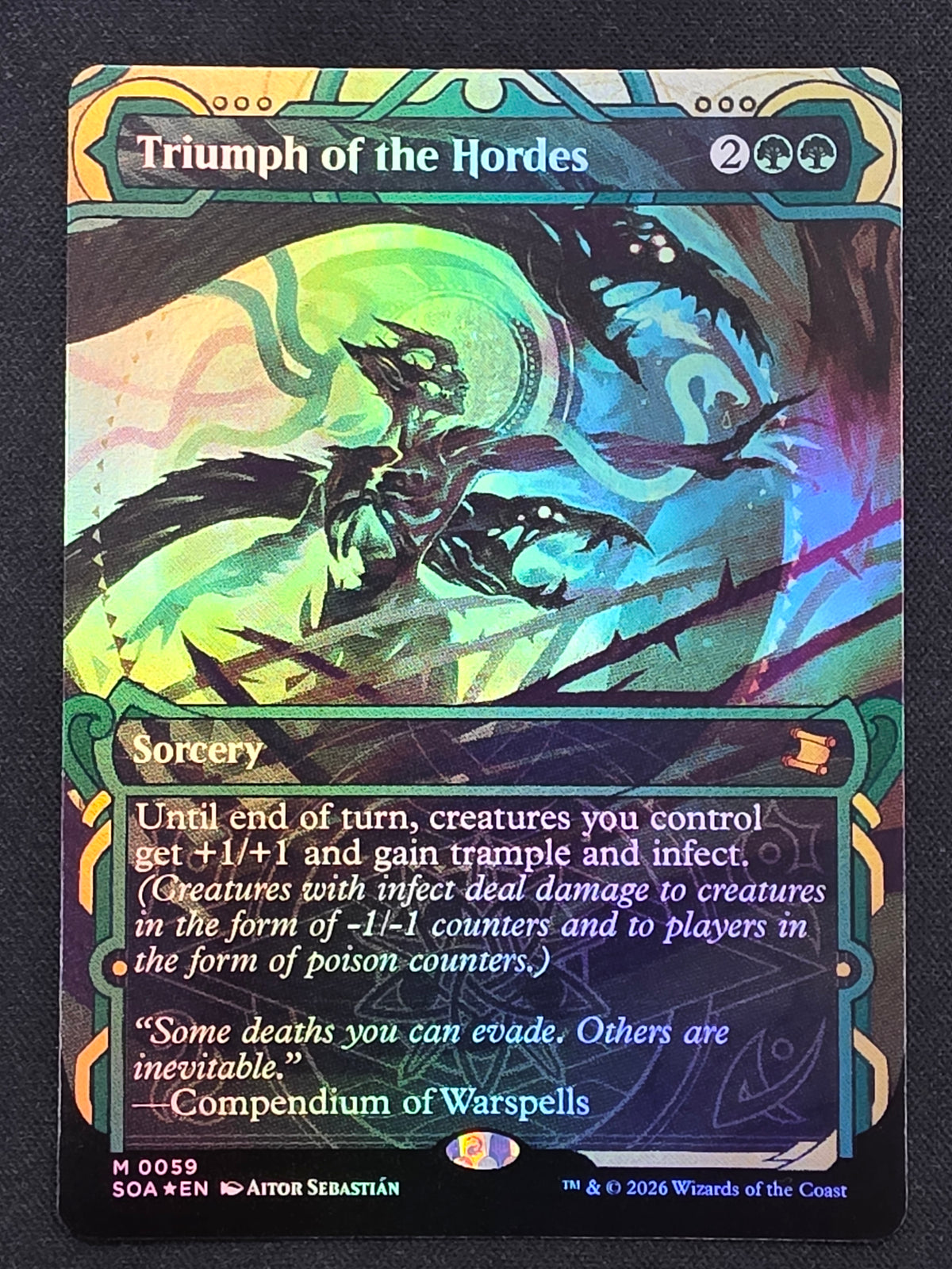 Triumph of the Hordes (SOA, Foil)