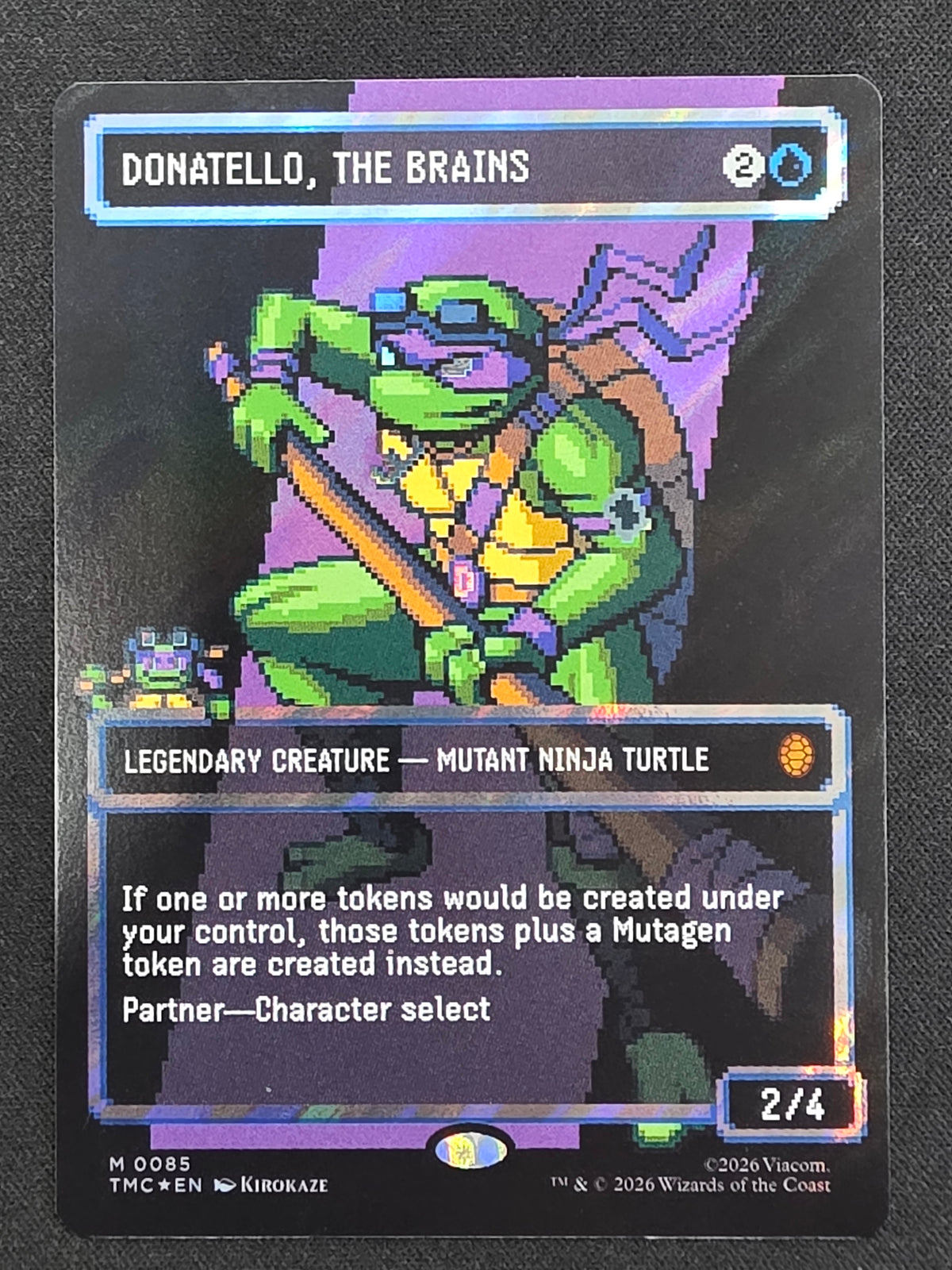 Donatello, the Brains (TMC, Borderless Surge Foil)