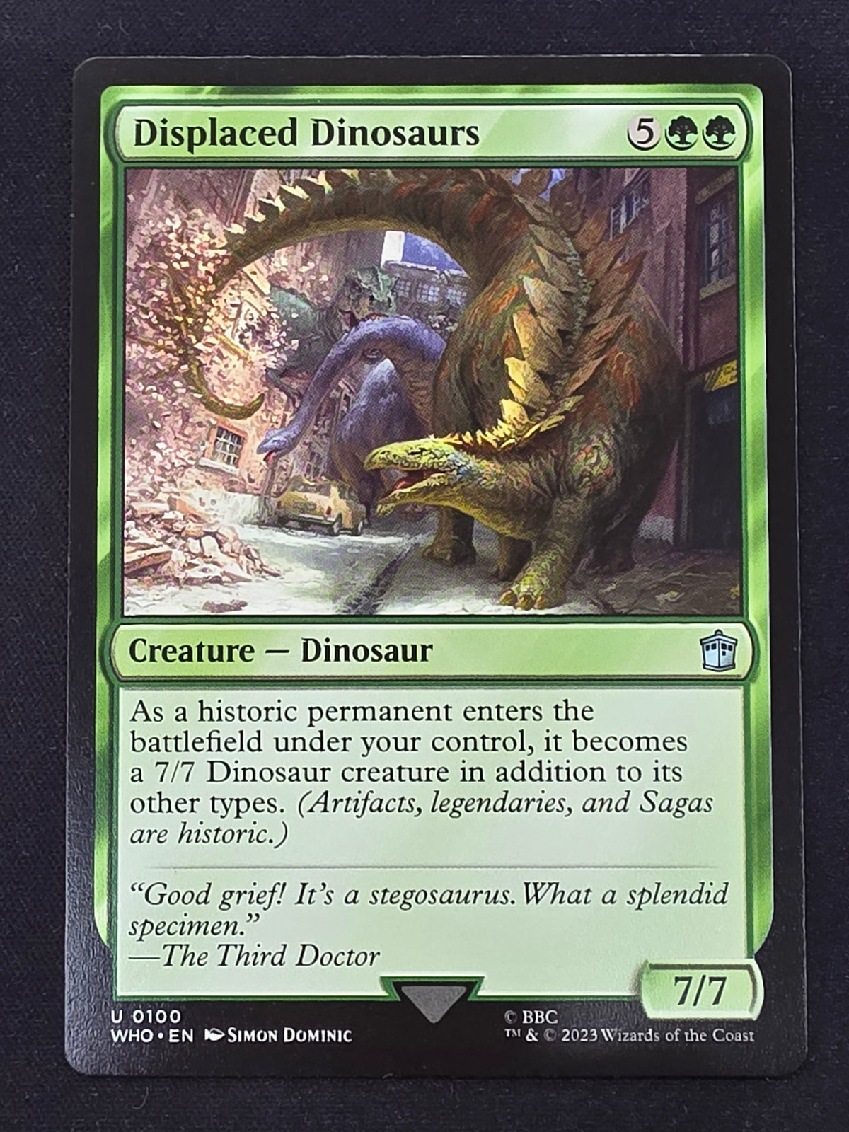 Displaced Dinosaurs (WHO)