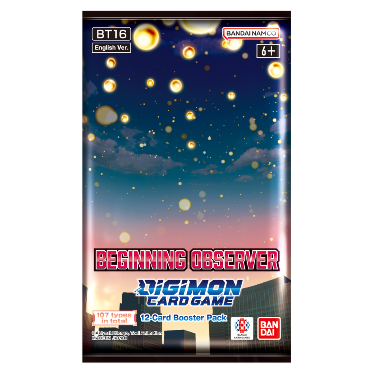 Digimon BT16 - Beginning Observer Booster Pack