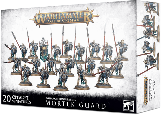 AOS: Ossiarch Bonereapers Mortek Guard