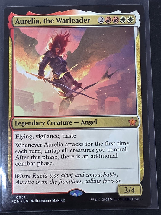 Aurelia, the Warleader (FDN)