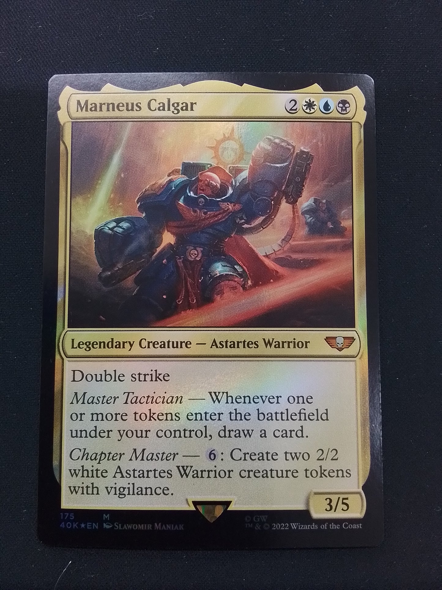 Marneus Calgar (foil 40K)