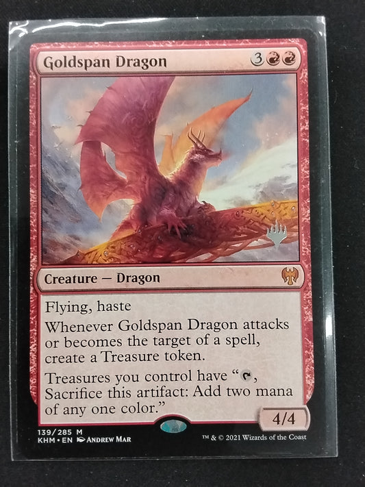 Goldspan Dragon (KHM, Promo Stamped)