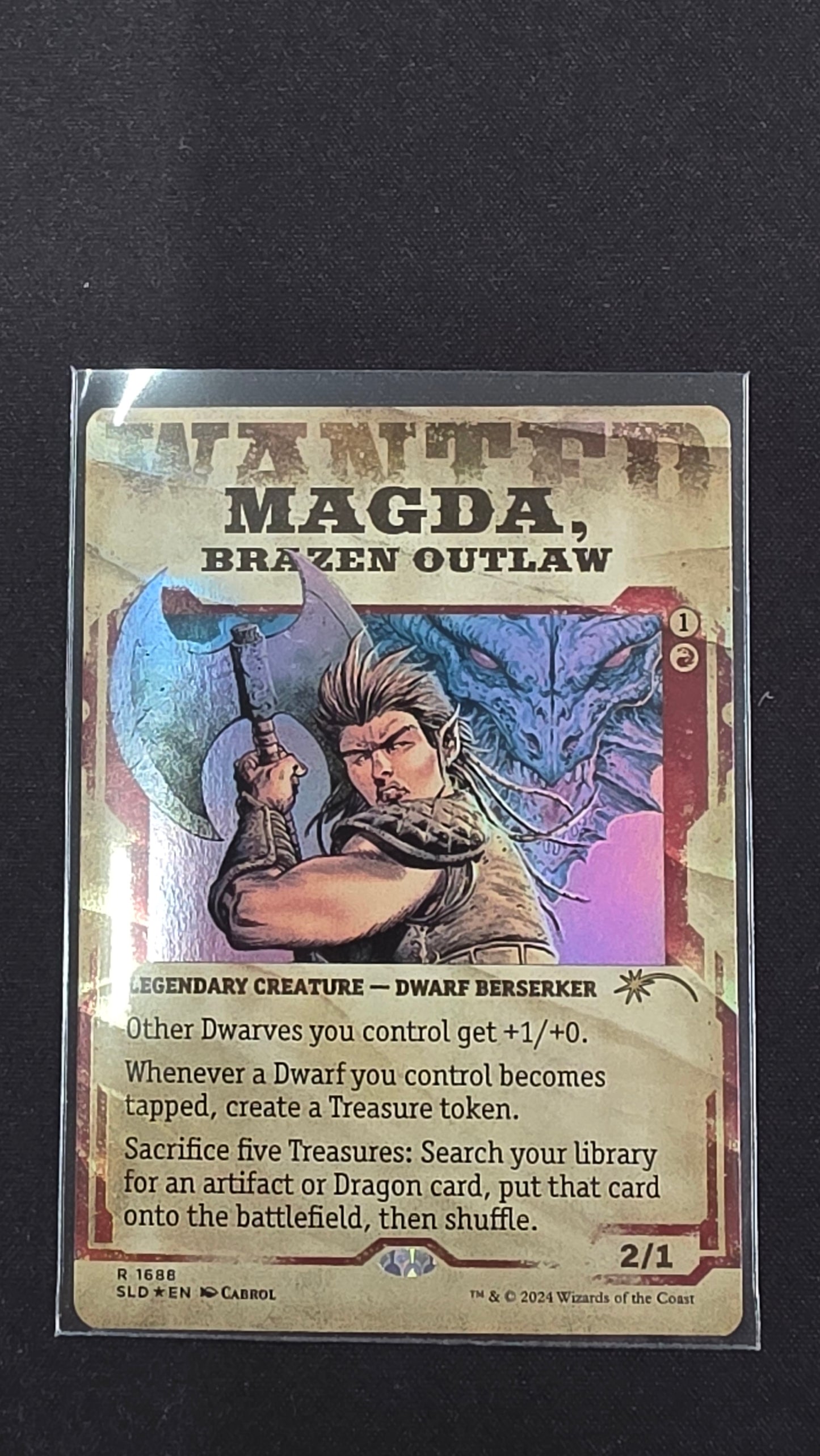 Magda, Brazen Outlaw (SLD, Foil)