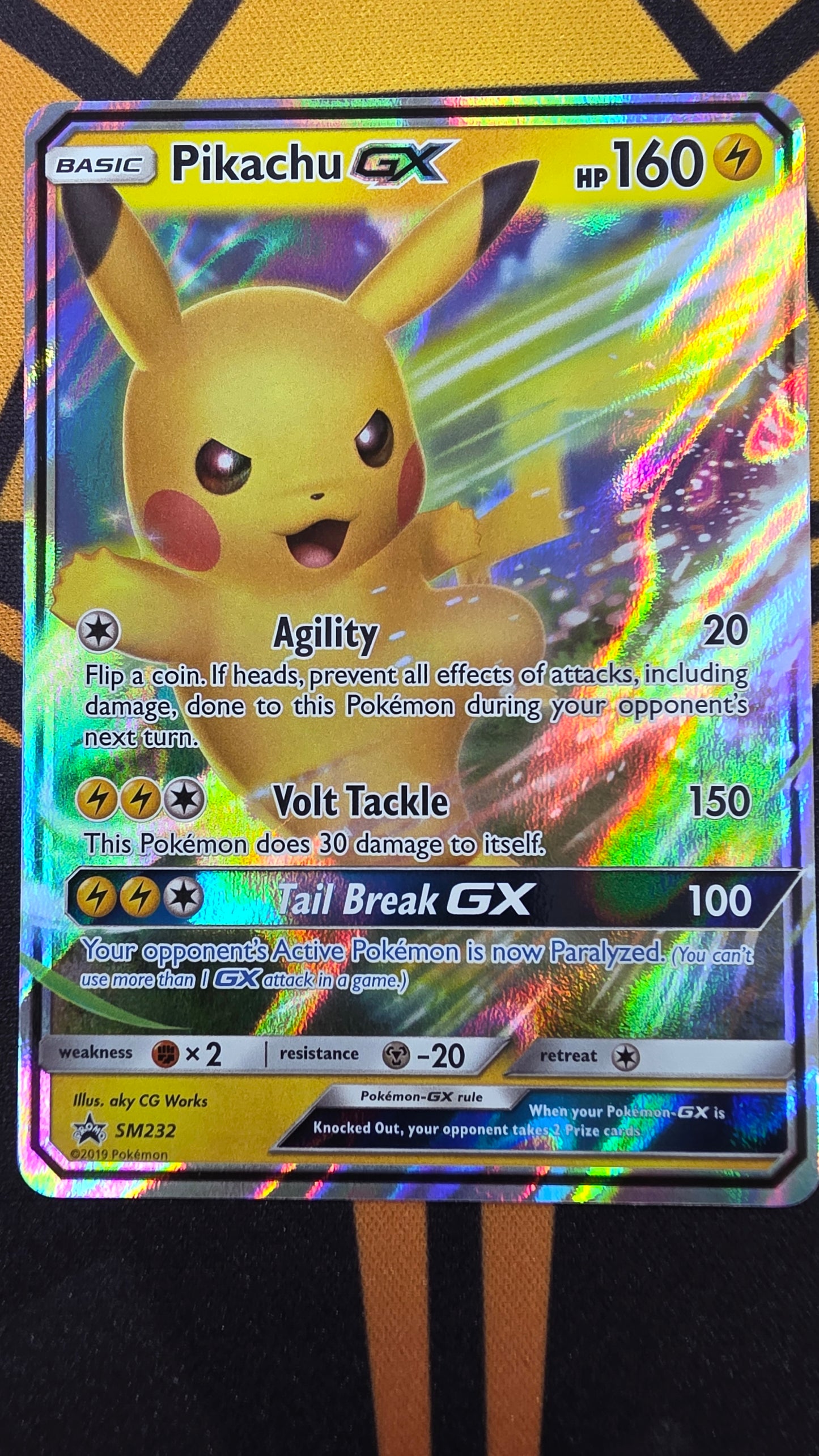 Pikachu GX SM232