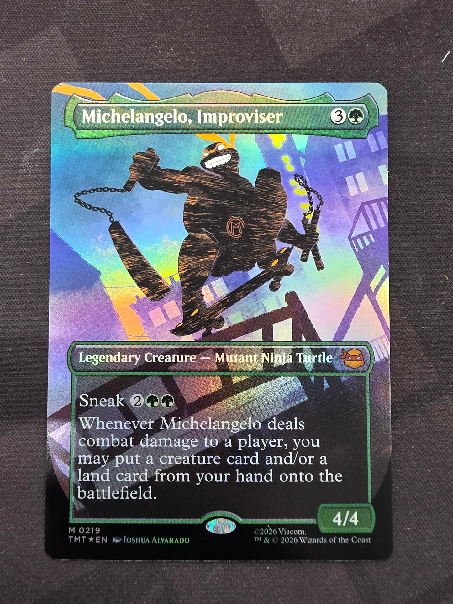 Michelangelo, improviser (TMT)