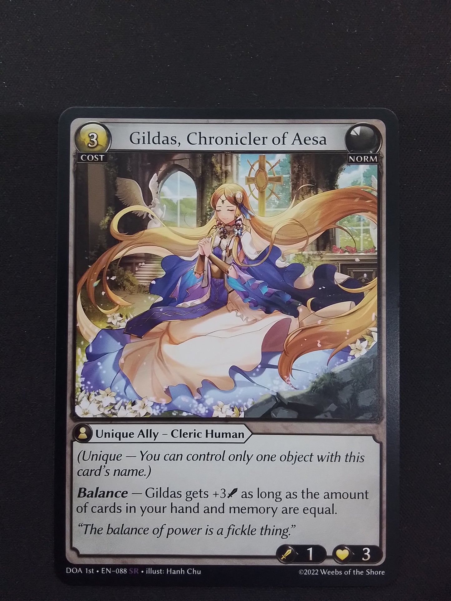 Gildas, Chronicler of Aesa (DOA 1st SR)