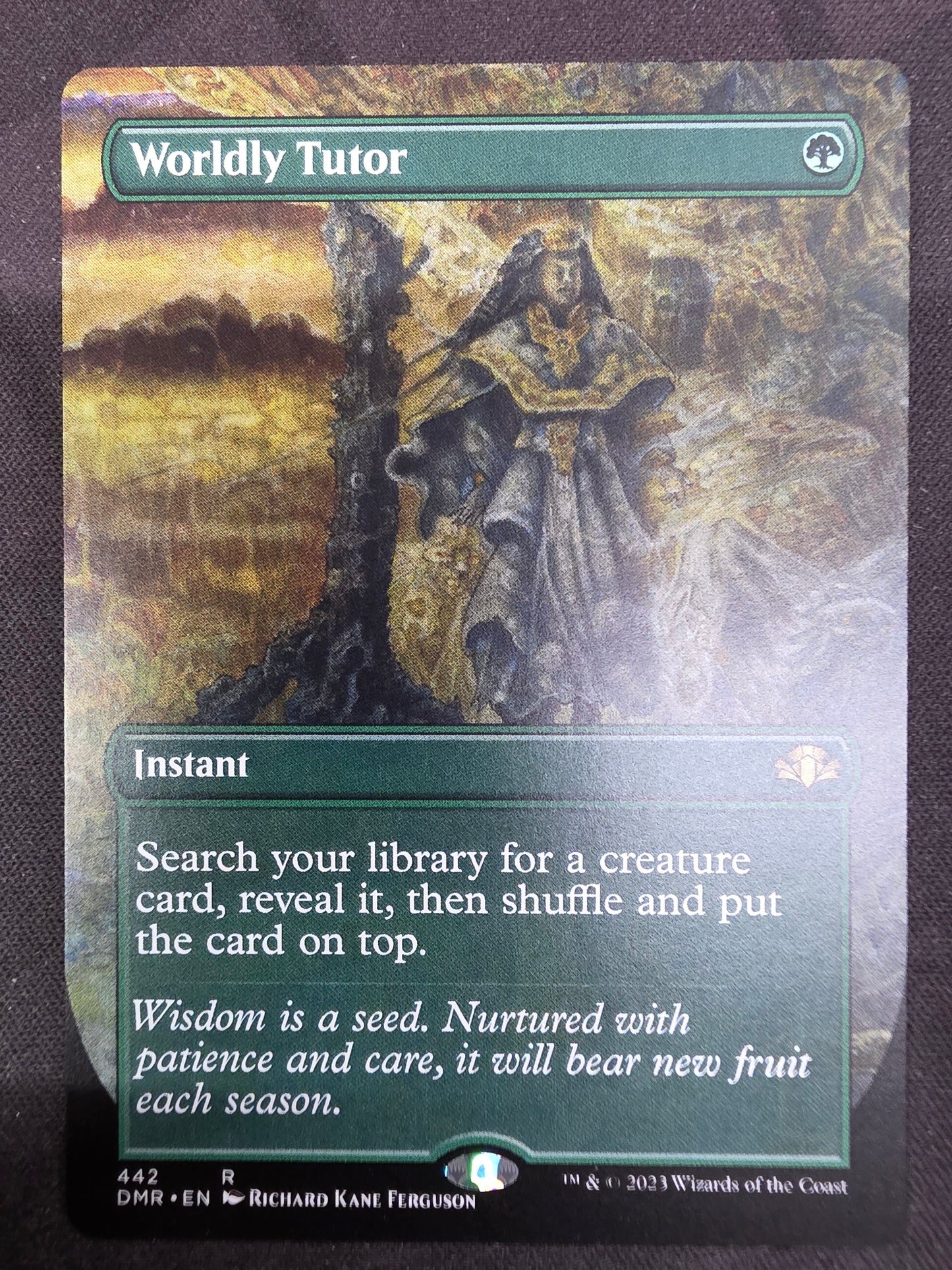 Worldly Tutor (DMR, Alt Art)