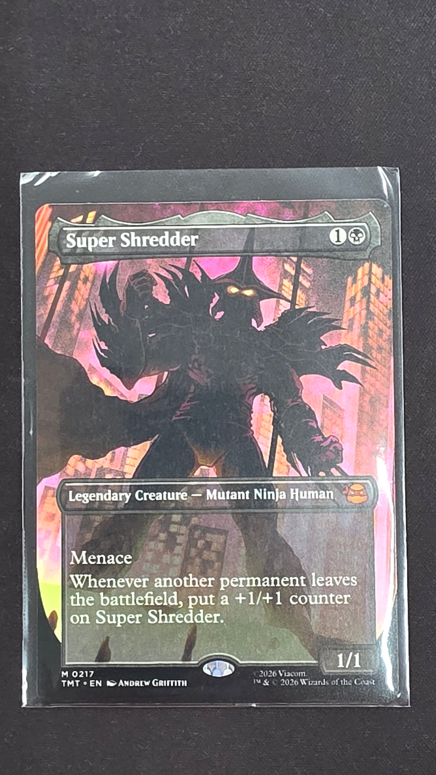 Super Shredder (TMT, Boarderless)