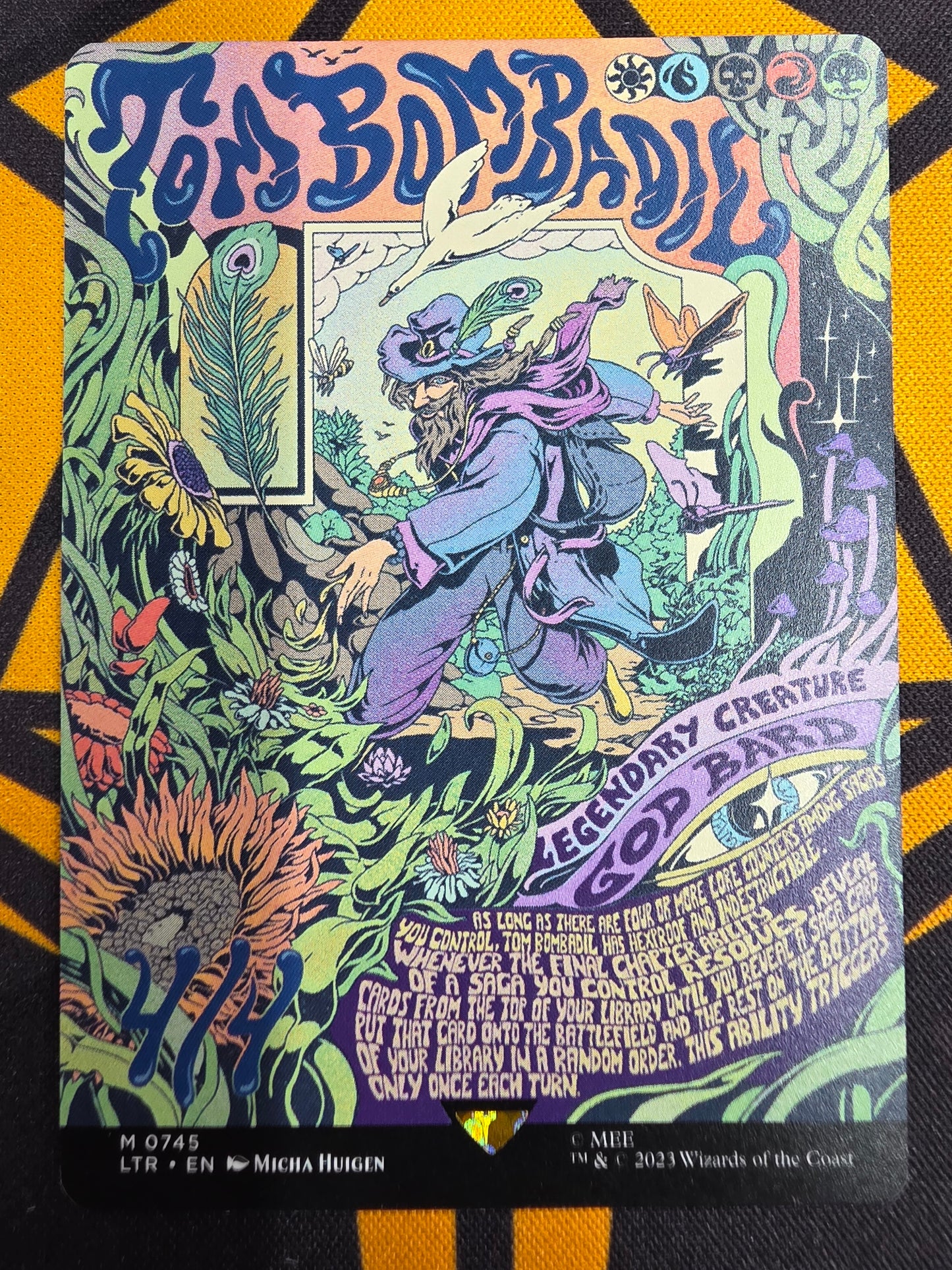 Tom Bombadil (LOTR borderless poster)