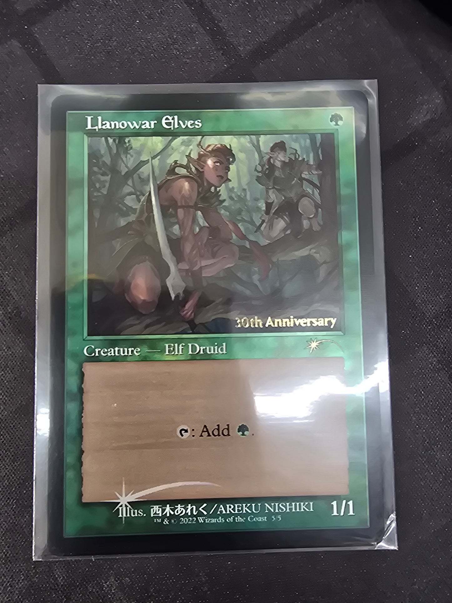 Llanowar Elves - 30th Anniversary Promo