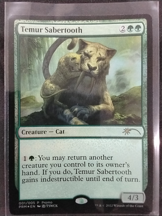 Temur Saberthooth (SLD, Foil)