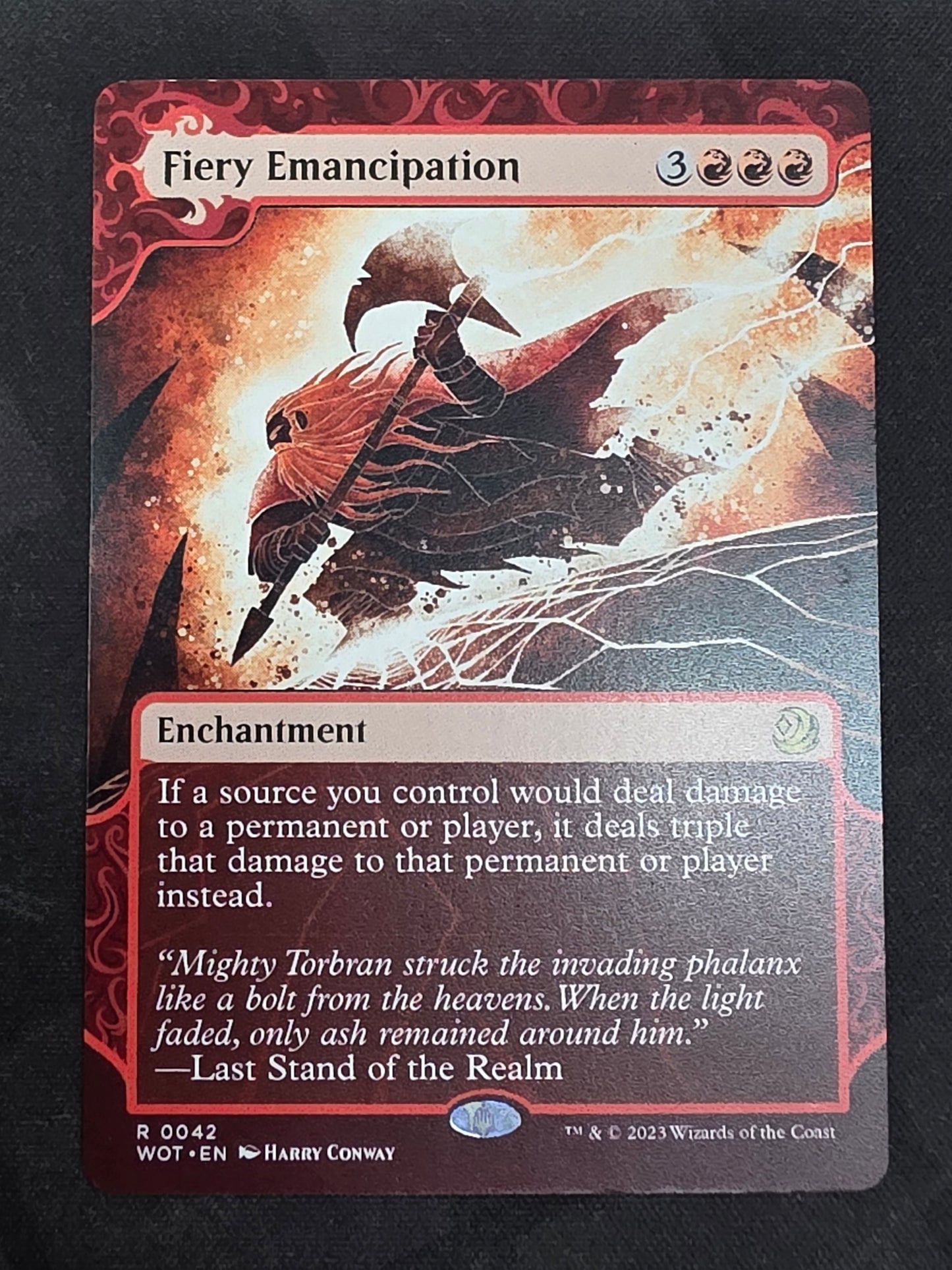 Fiery Emancipation (WOT)