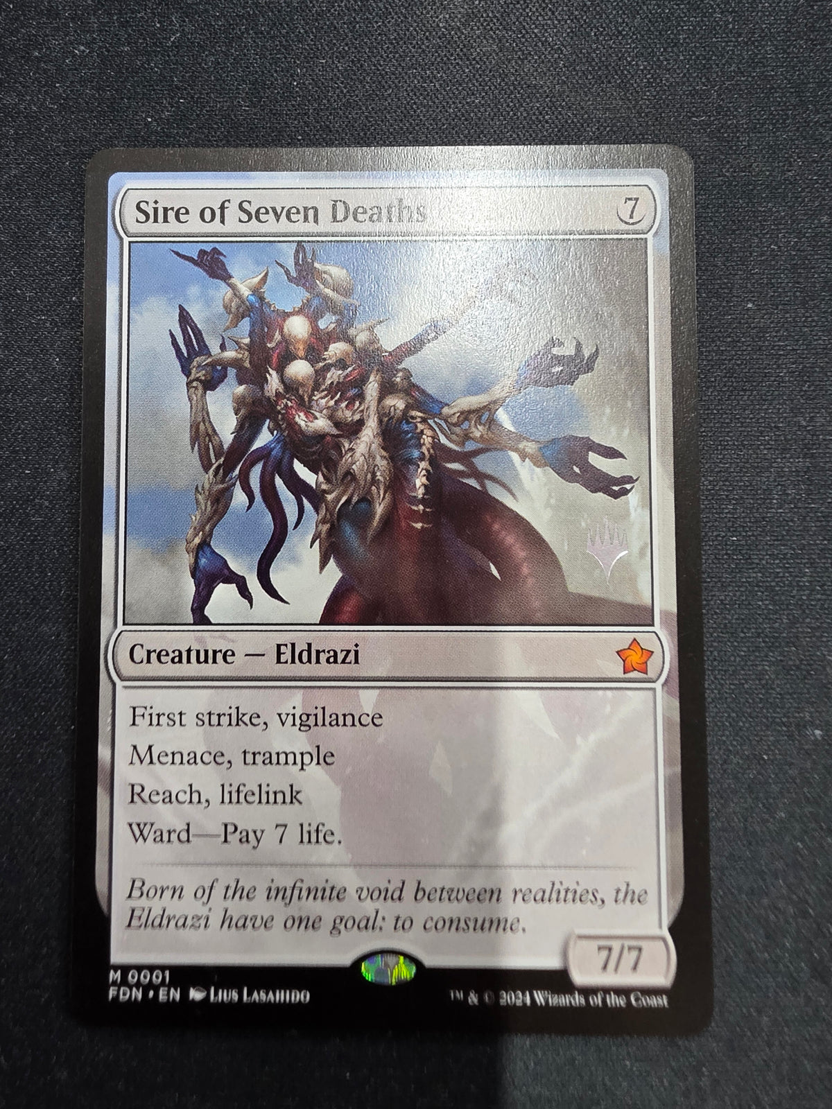 Sire of Seven Deaths (FND, Promo Stamped)