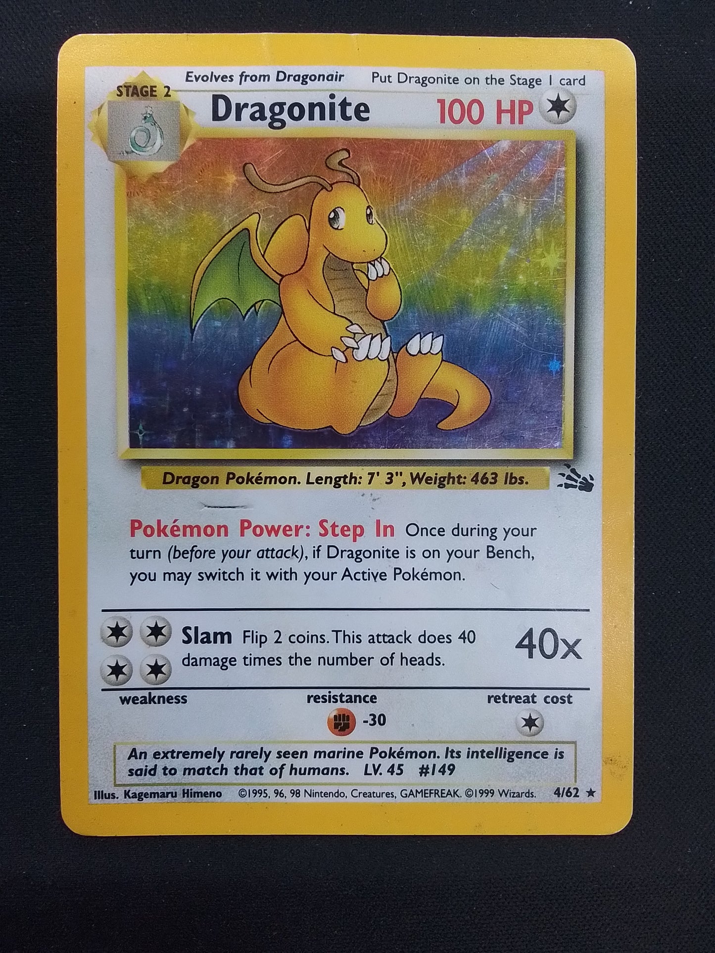 Dragonite (damaged)