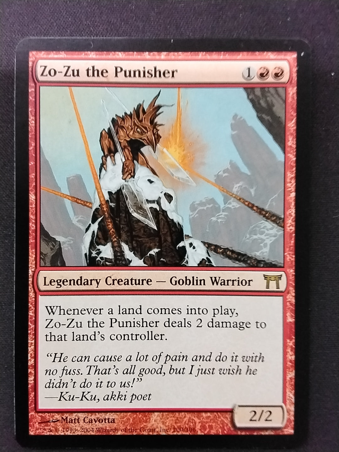Zo-Zu the Punisher