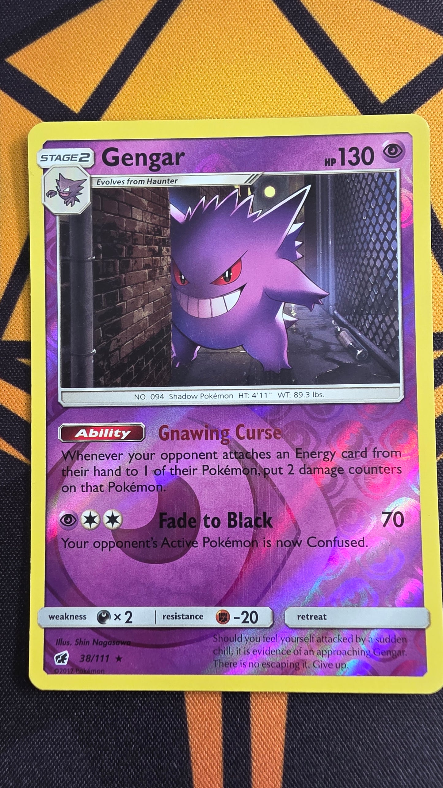 Gengar 38/111 Reverse Holo