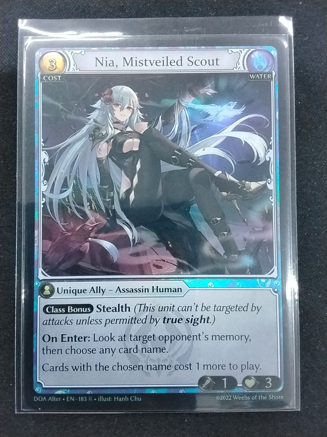 Nia, Mistveiled Scout (Foil, DOA ALTER, EN-138)