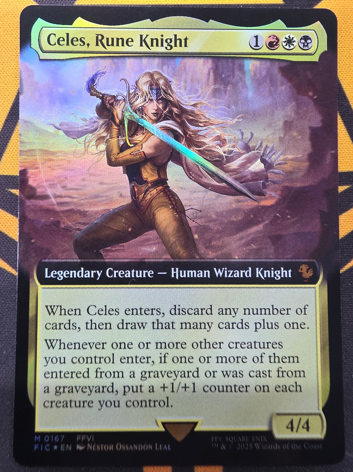 Celes, Rune Knight (Extended Art, Foil)