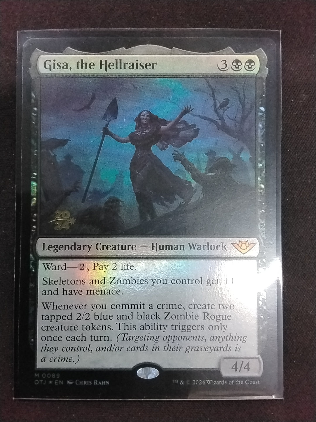 Gisa, the Hellraiser (OTJ, Foil Promo Stamped)