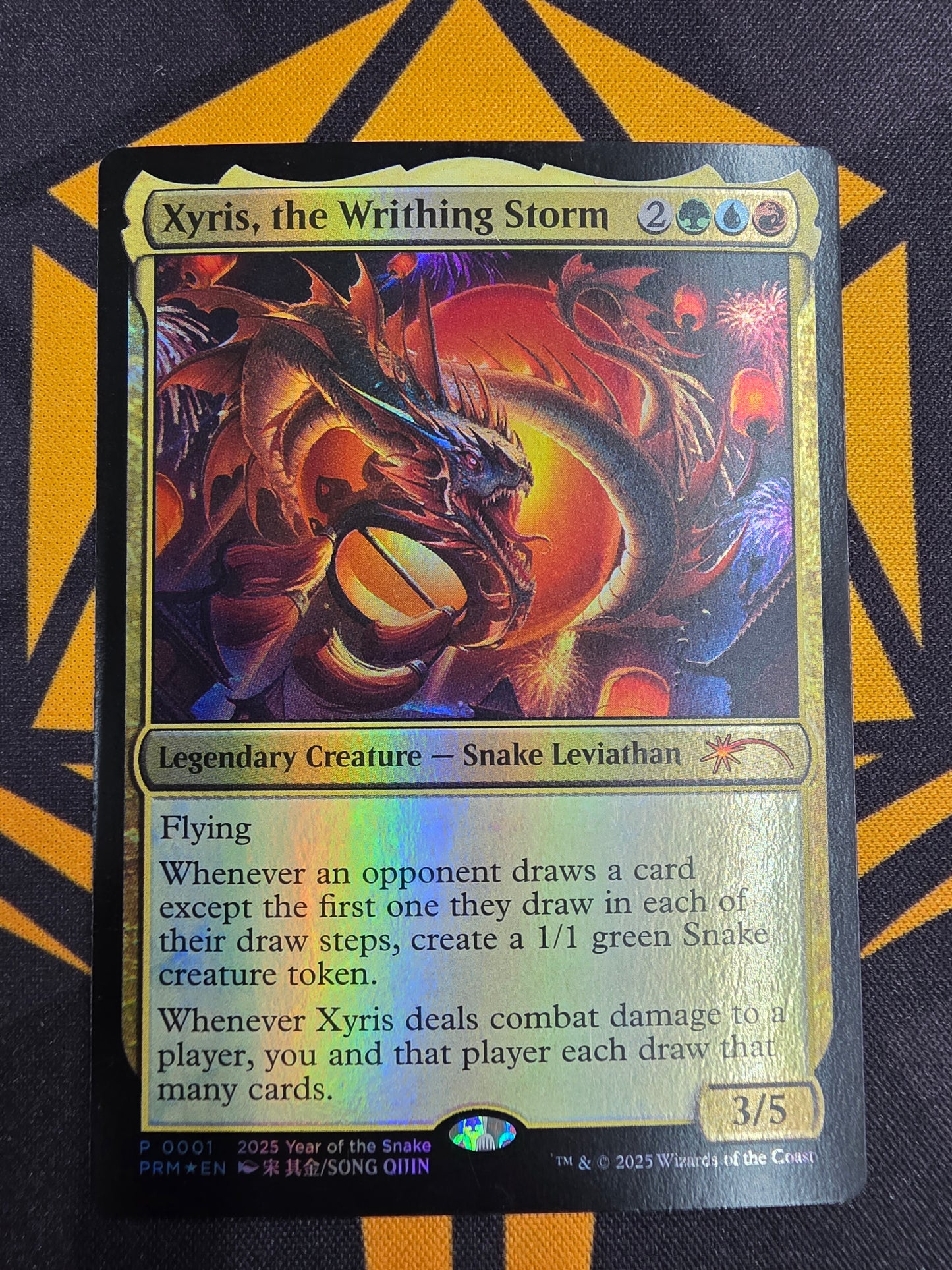 Xyris, the Writhing Storm (Promo foil)