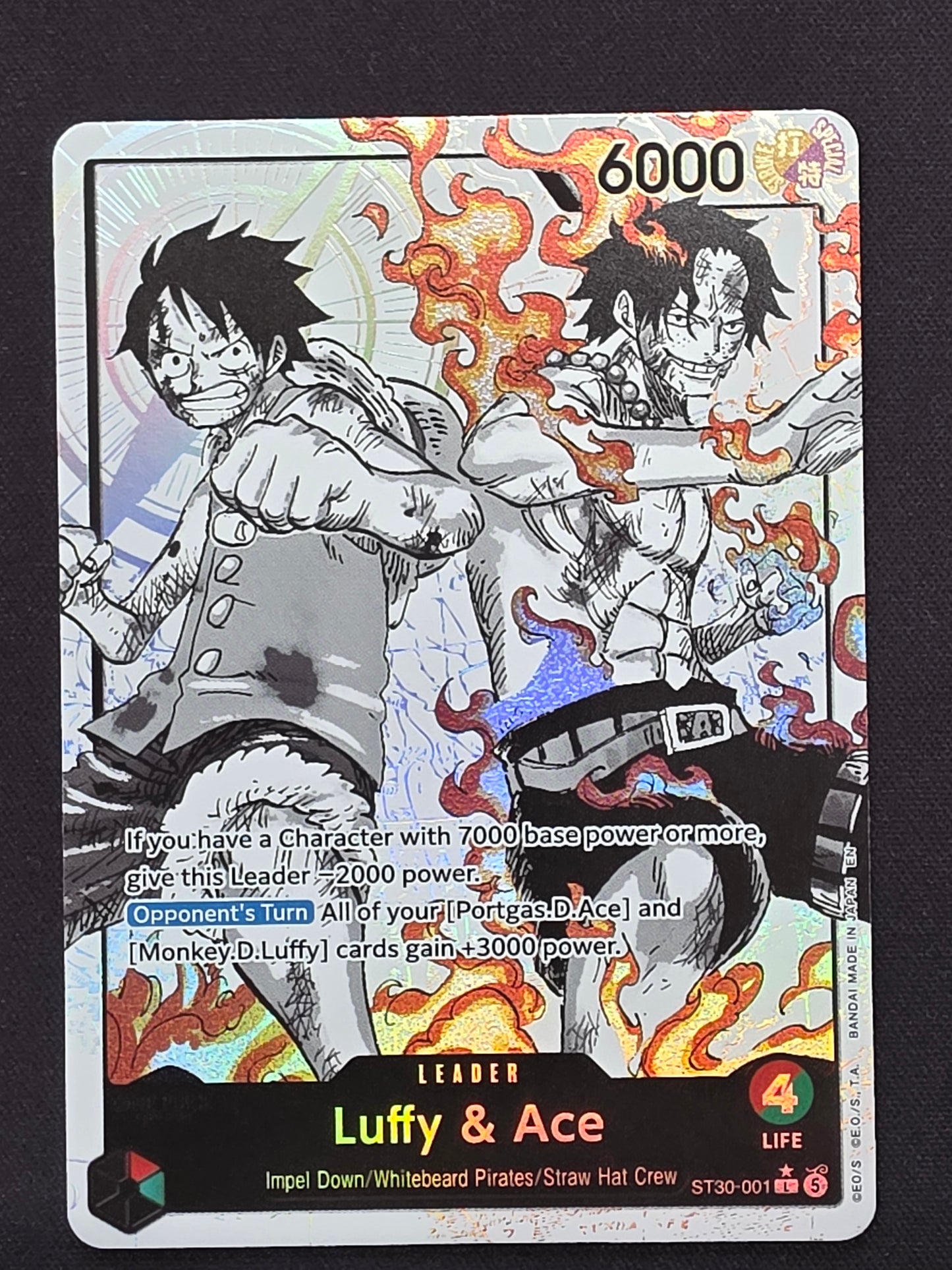 Luffy & Ace (ST30-001, ALT)