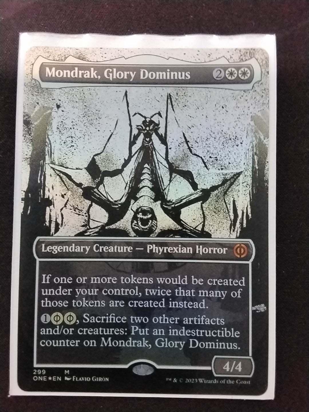Mandrak, Glory Dominus (ONE, Borderless Ichor Foil)