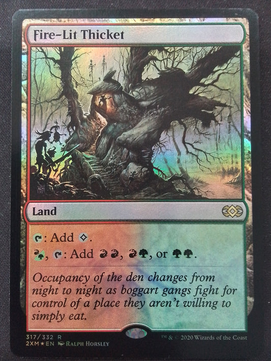 Fire-Lit Thicket (2XM, Foil)
