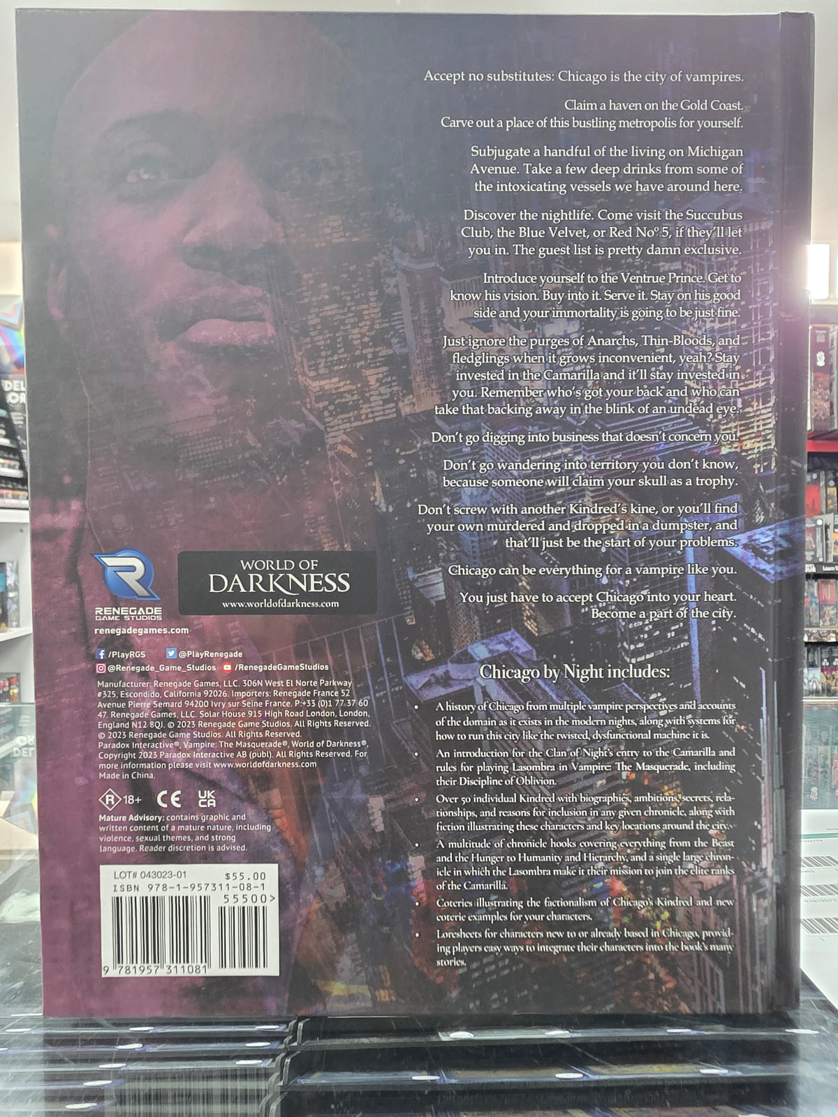 Vampire: The Masquarae 5th Edition - Chicago by Night