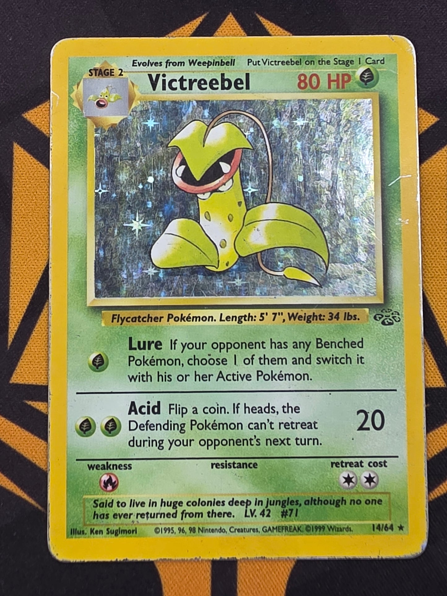 Victreebel (14/64) damaged