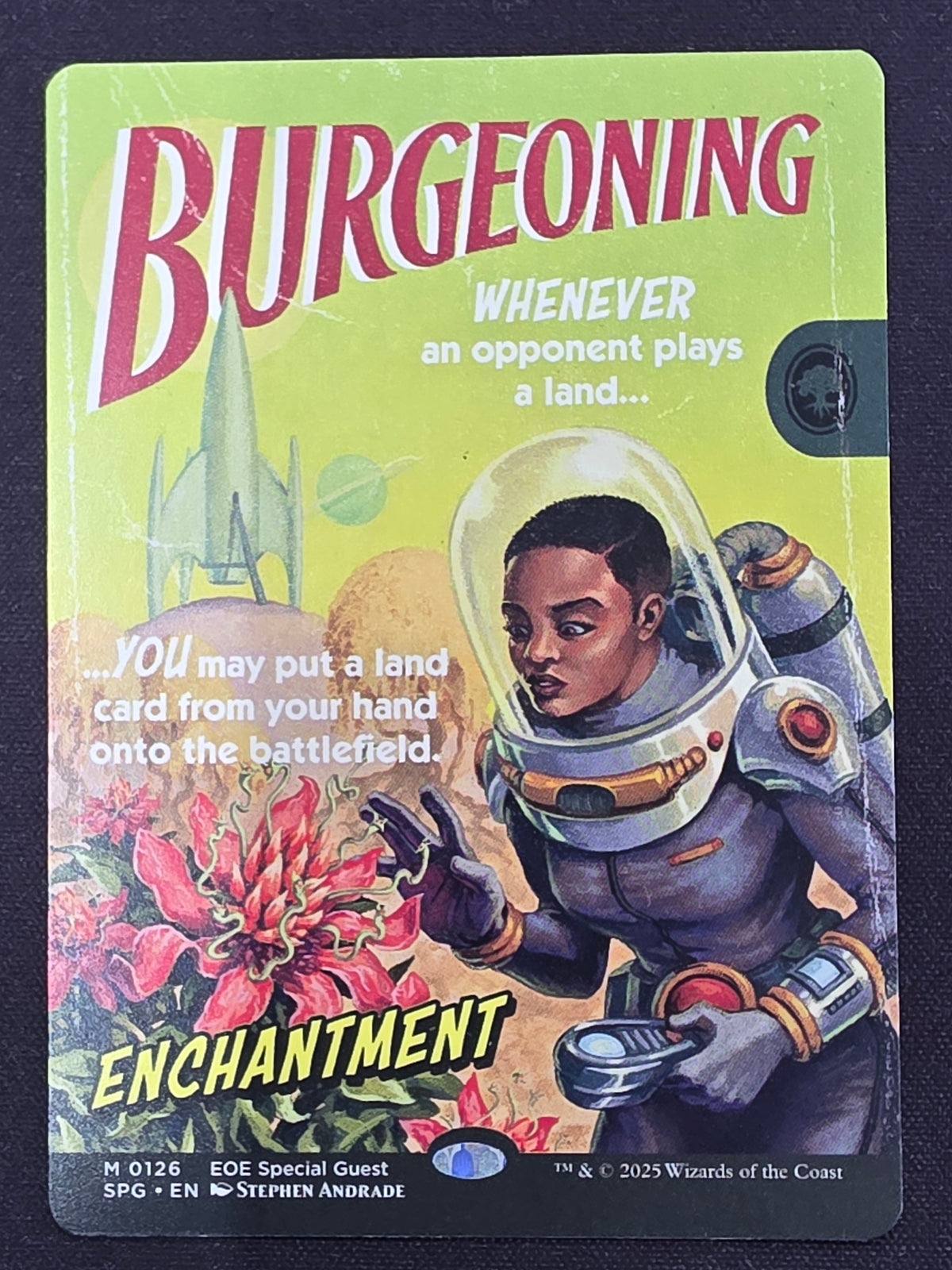 Burgeoning (SPG)