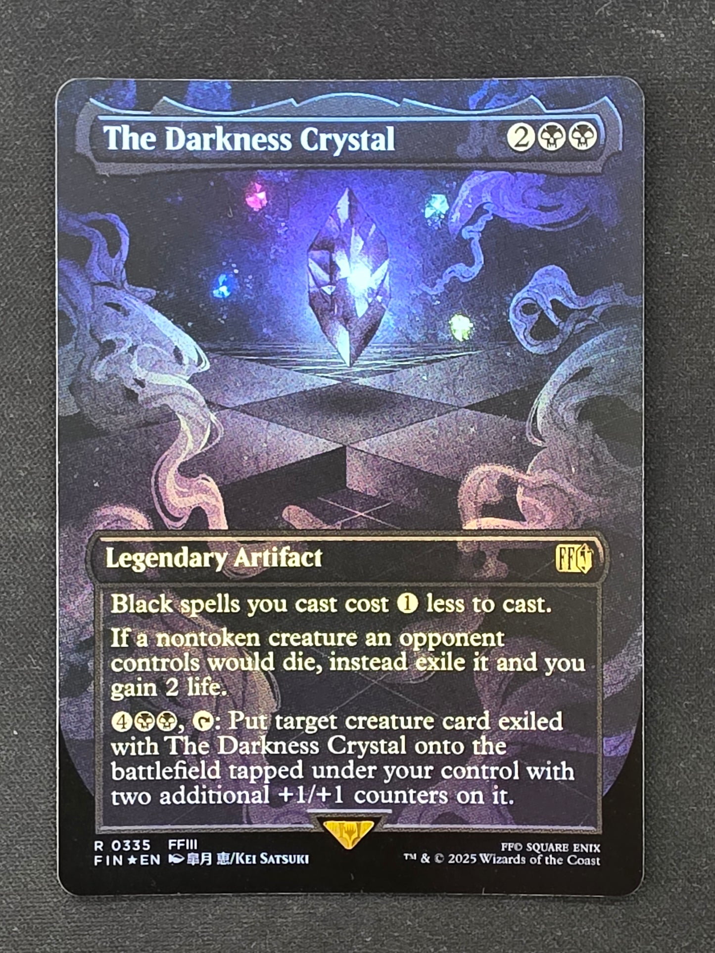 The Darkness Crystal (FIN, Foil Borderless)