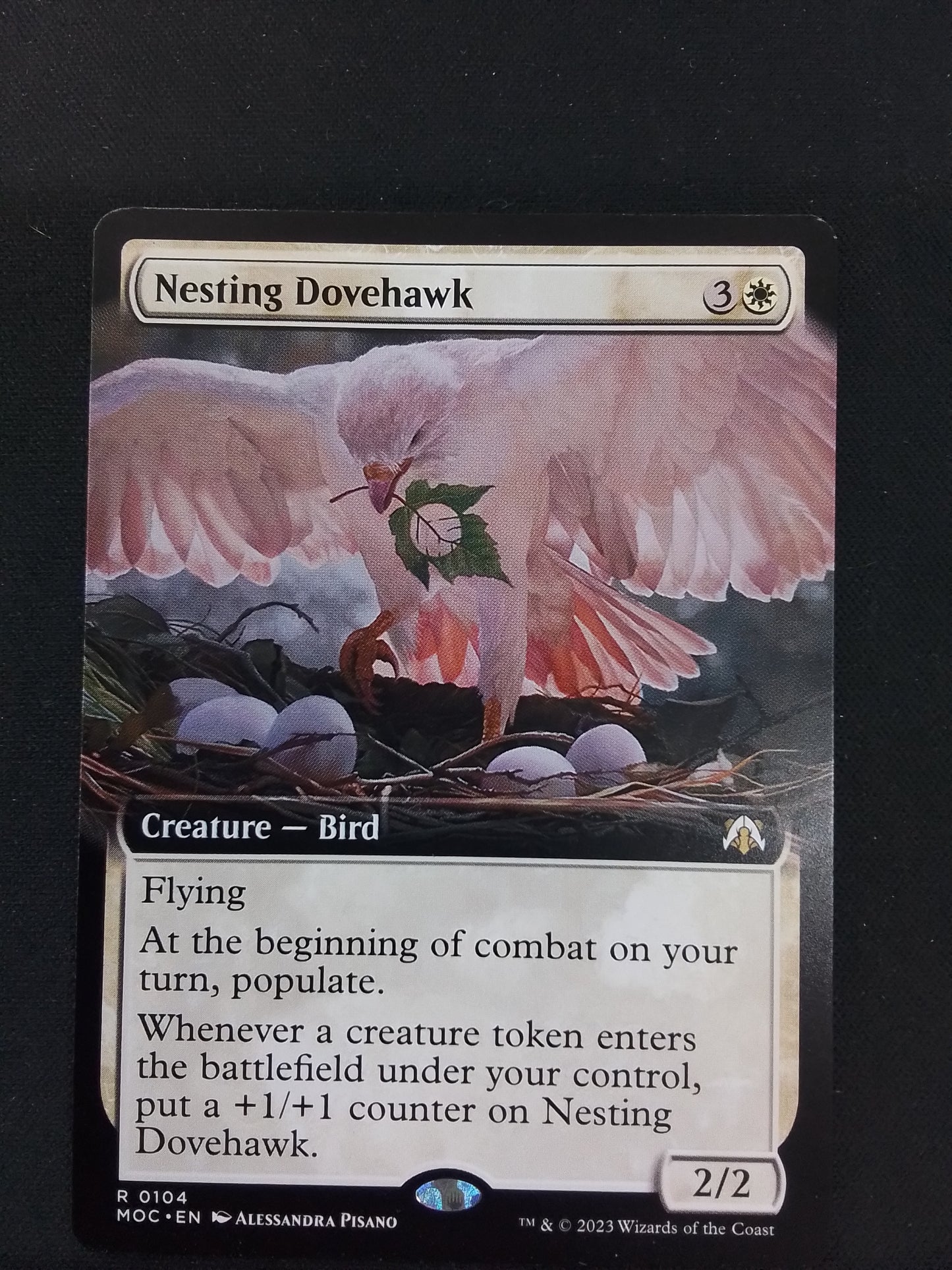 Nesting Dovehawk (MOC, Boarderless)