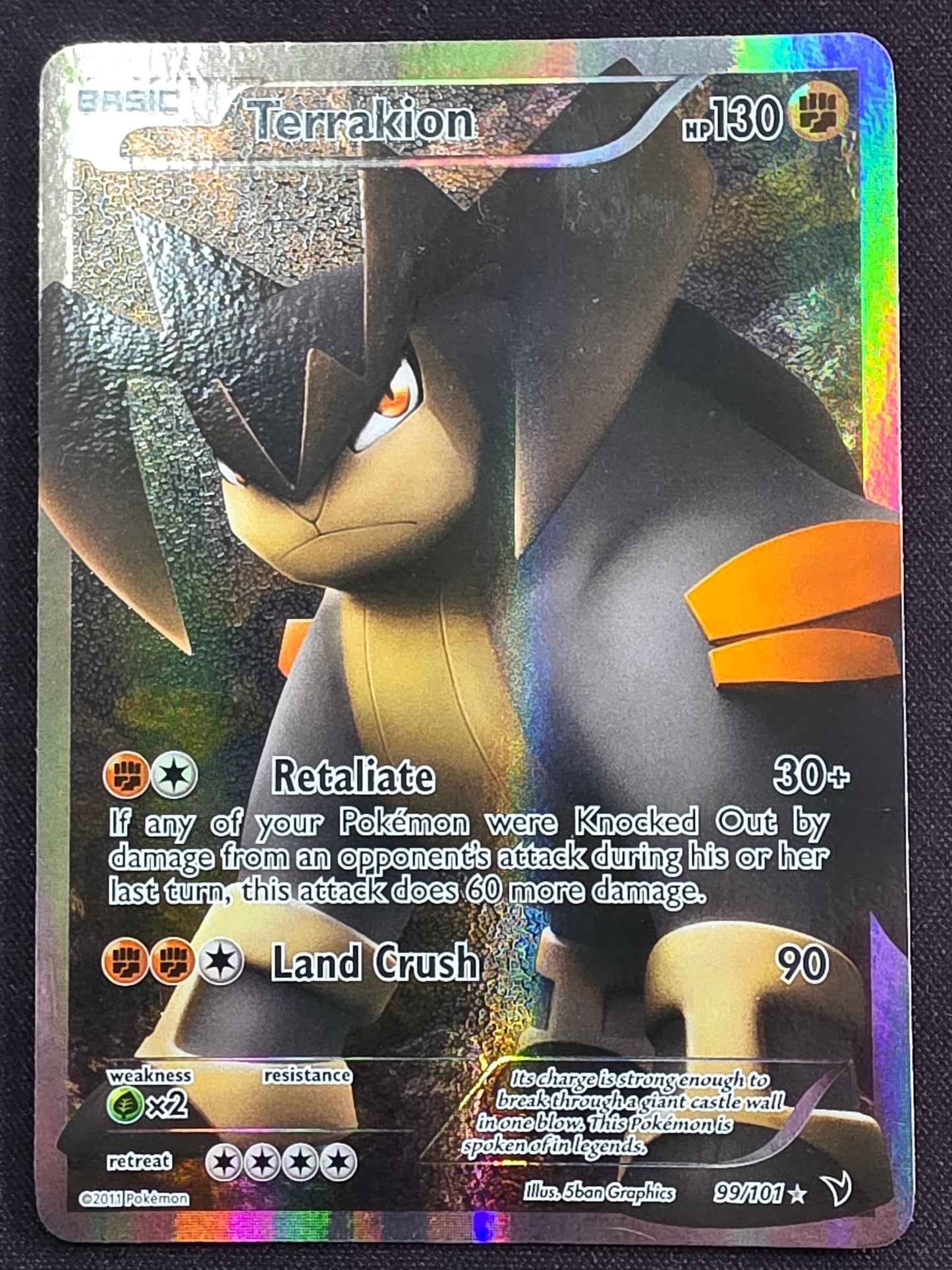 Terrakion (99/101)